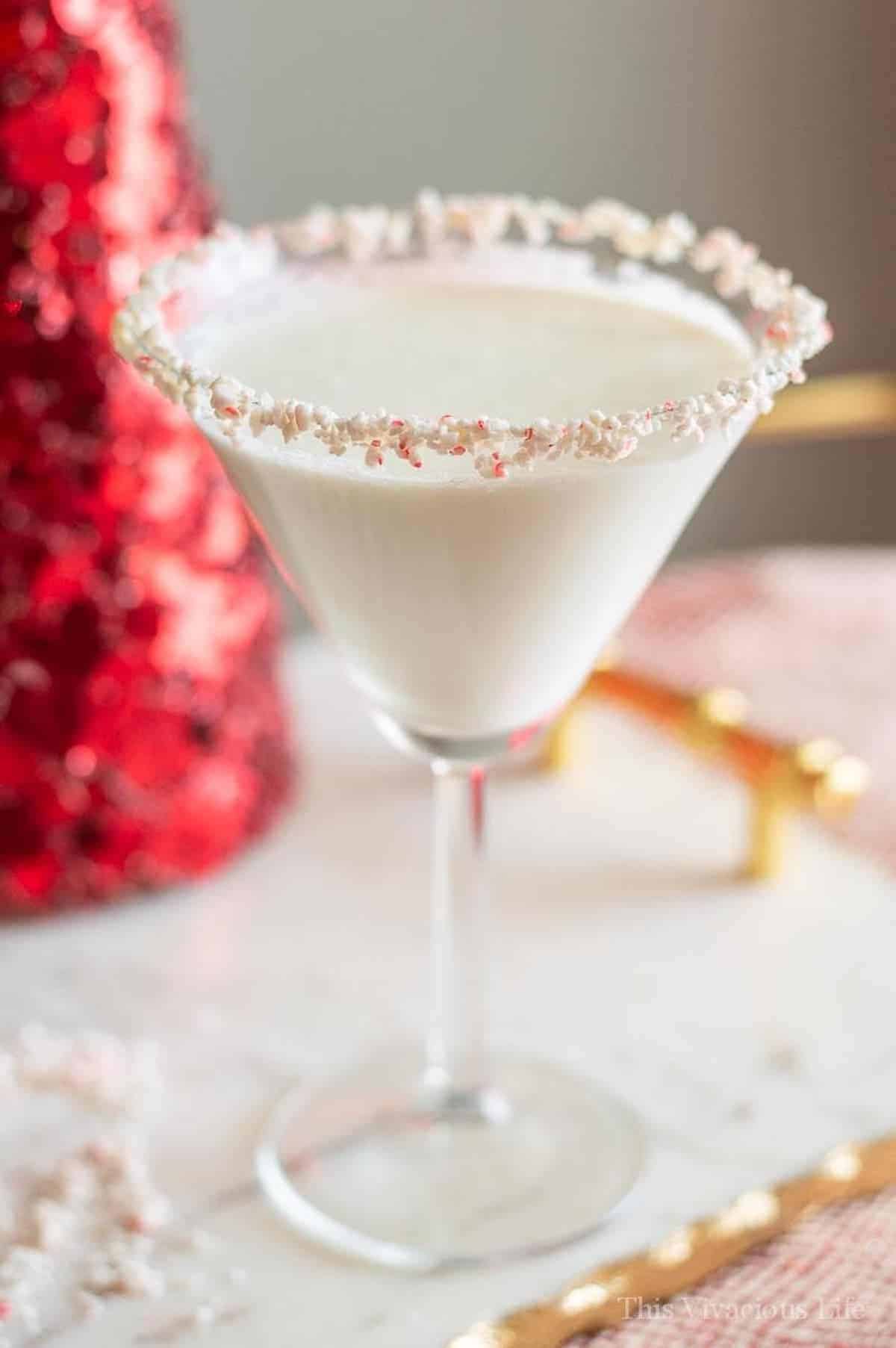a holiday mocktail