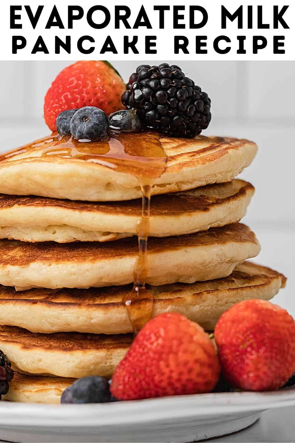 Pancake Recipe with Evaporated Milk The Travel Palate