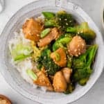 instant pot chicken and broccoli from The Travel Palate.com
