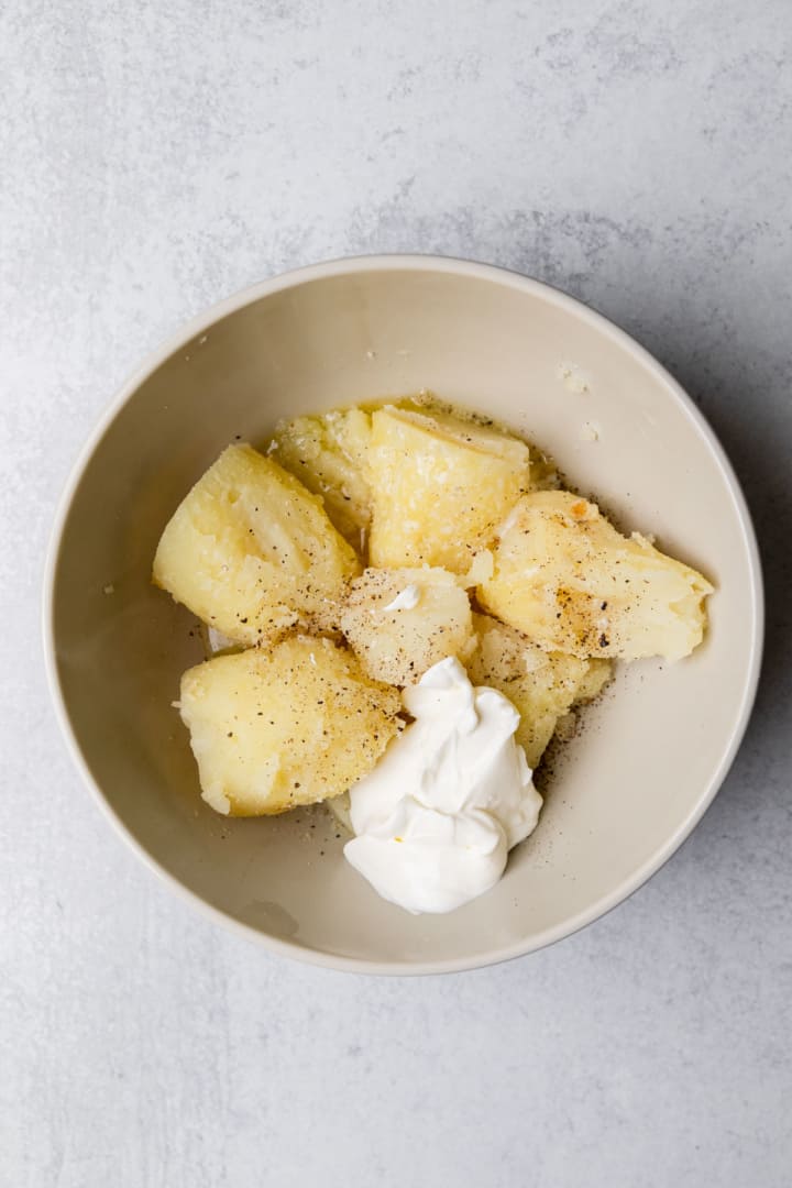 Air Fryer Mashed Potatoes - The Travel Palate