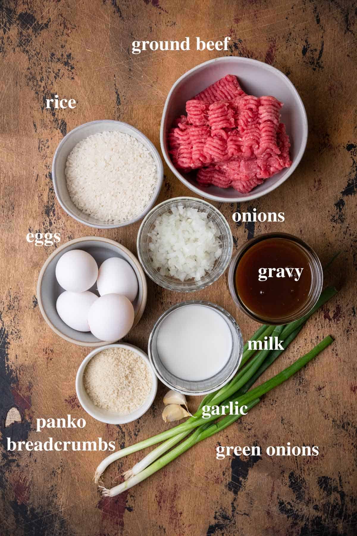 ingredients to make the recpe