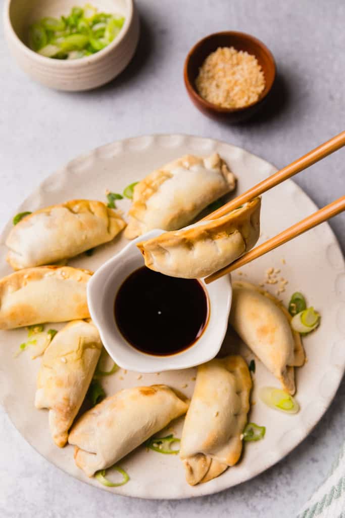 Air Fryer Frozen Ling Ling Potstickers How to Tips The Travel Palate