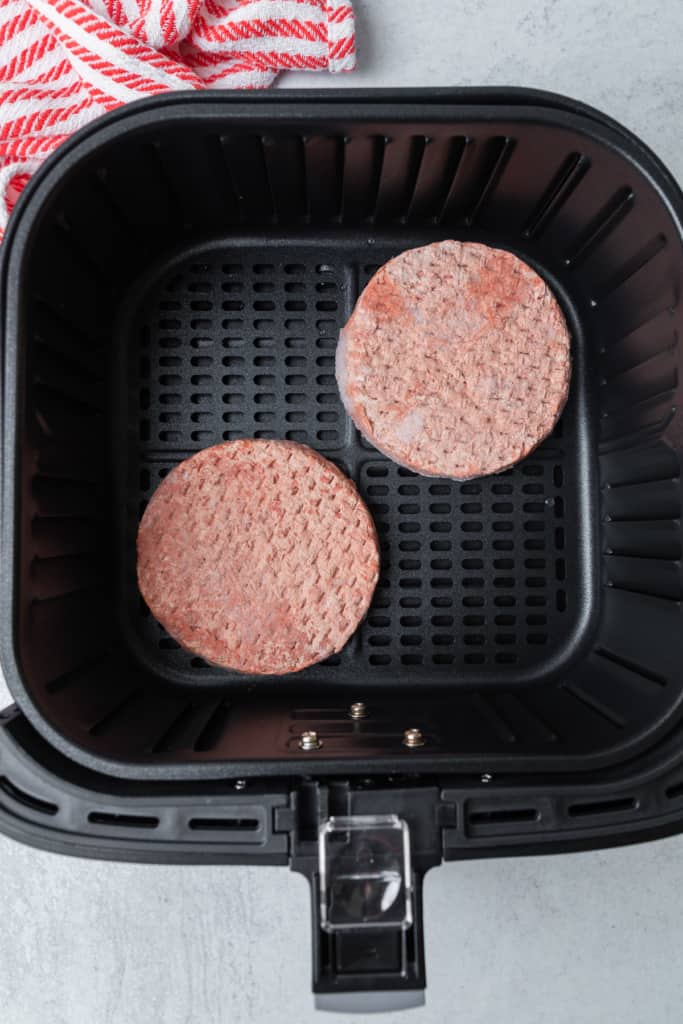 How to Make Frozen Burgers in the Air Fryer The Travel Palate