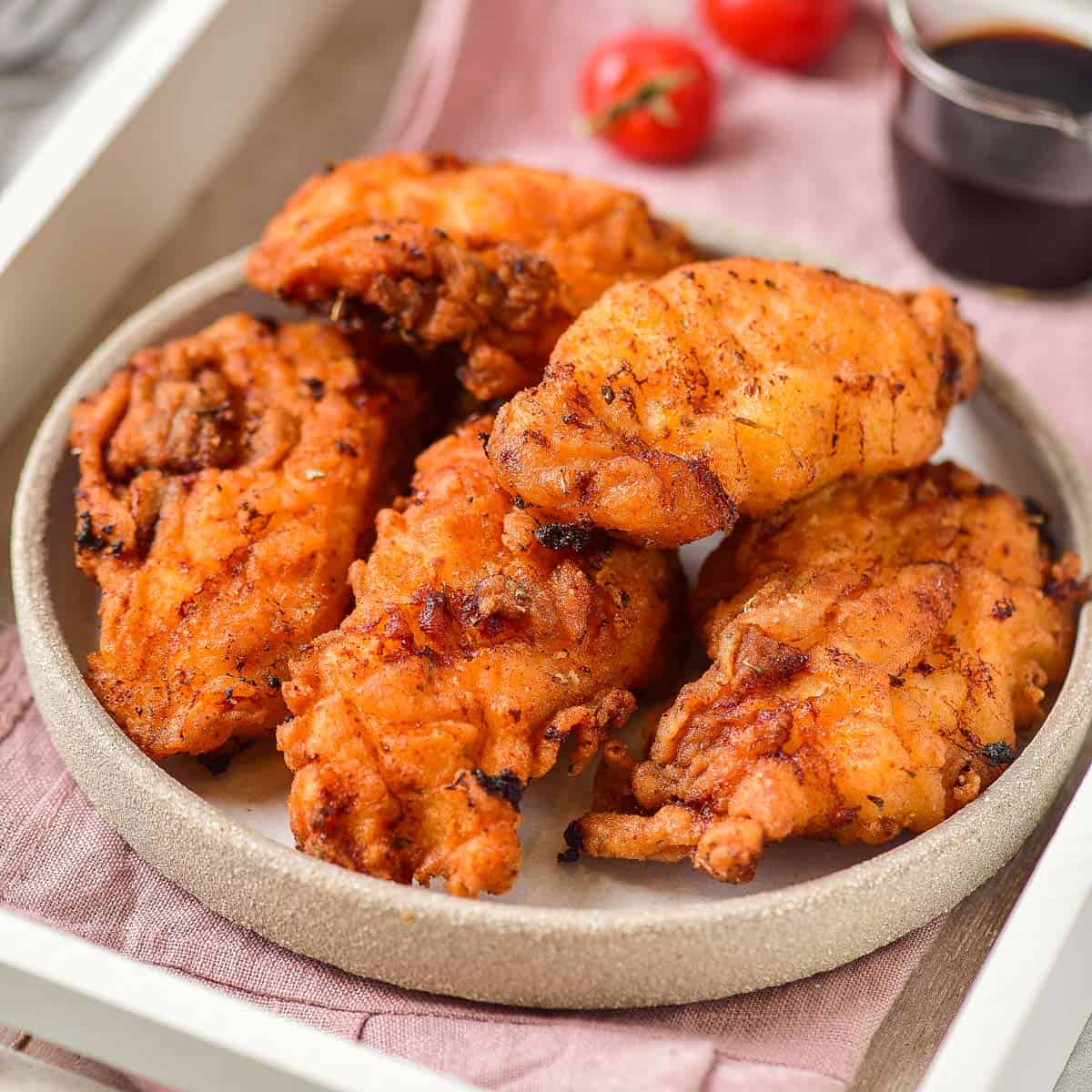Fried Chicken Cutlets with Cream Gravy (Gluten-Free) • The Heritage Cook ®