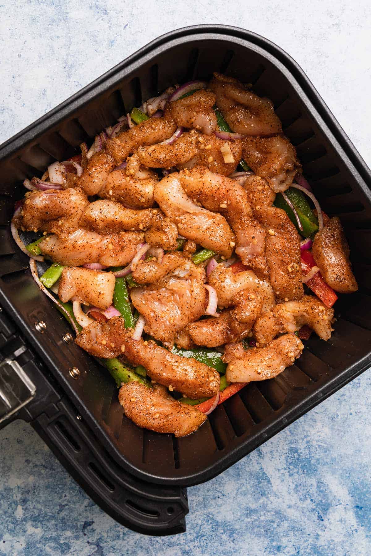 add chicken to air fryer basket