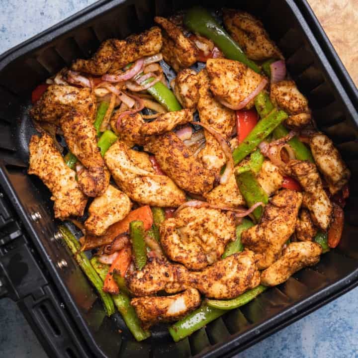 Best Air Fryer Fajitas with Chicken The Travel Palate