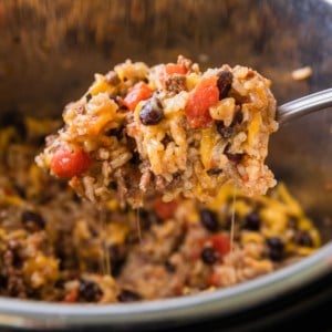instant pot ground beef and rice