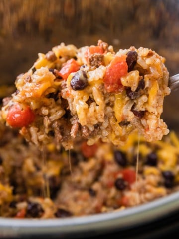 instant pot ground beef and rice