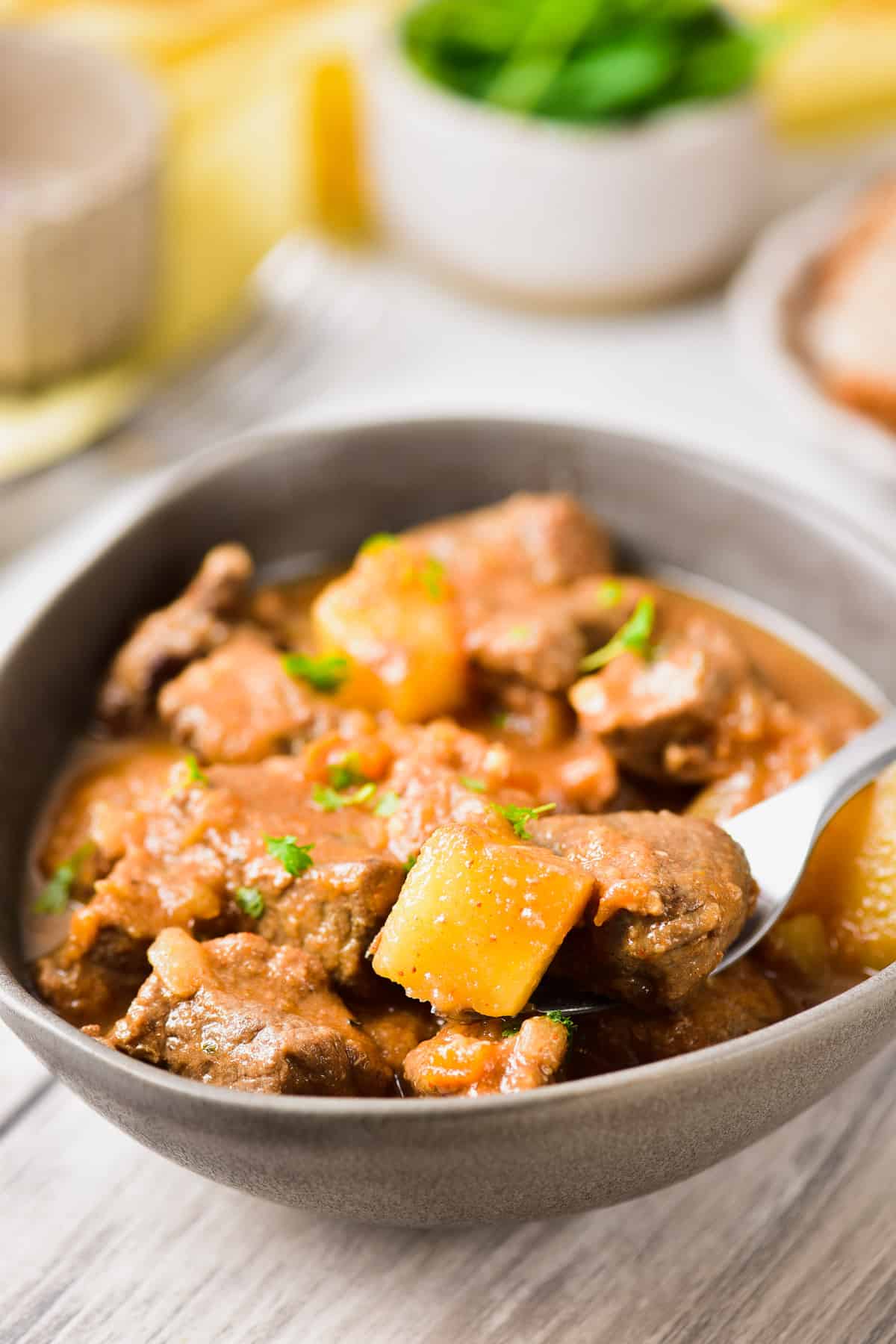 Completed recipe in a bowl.