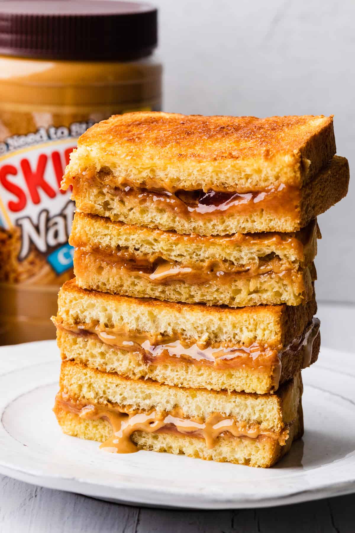 air fryer pbj completed recipe