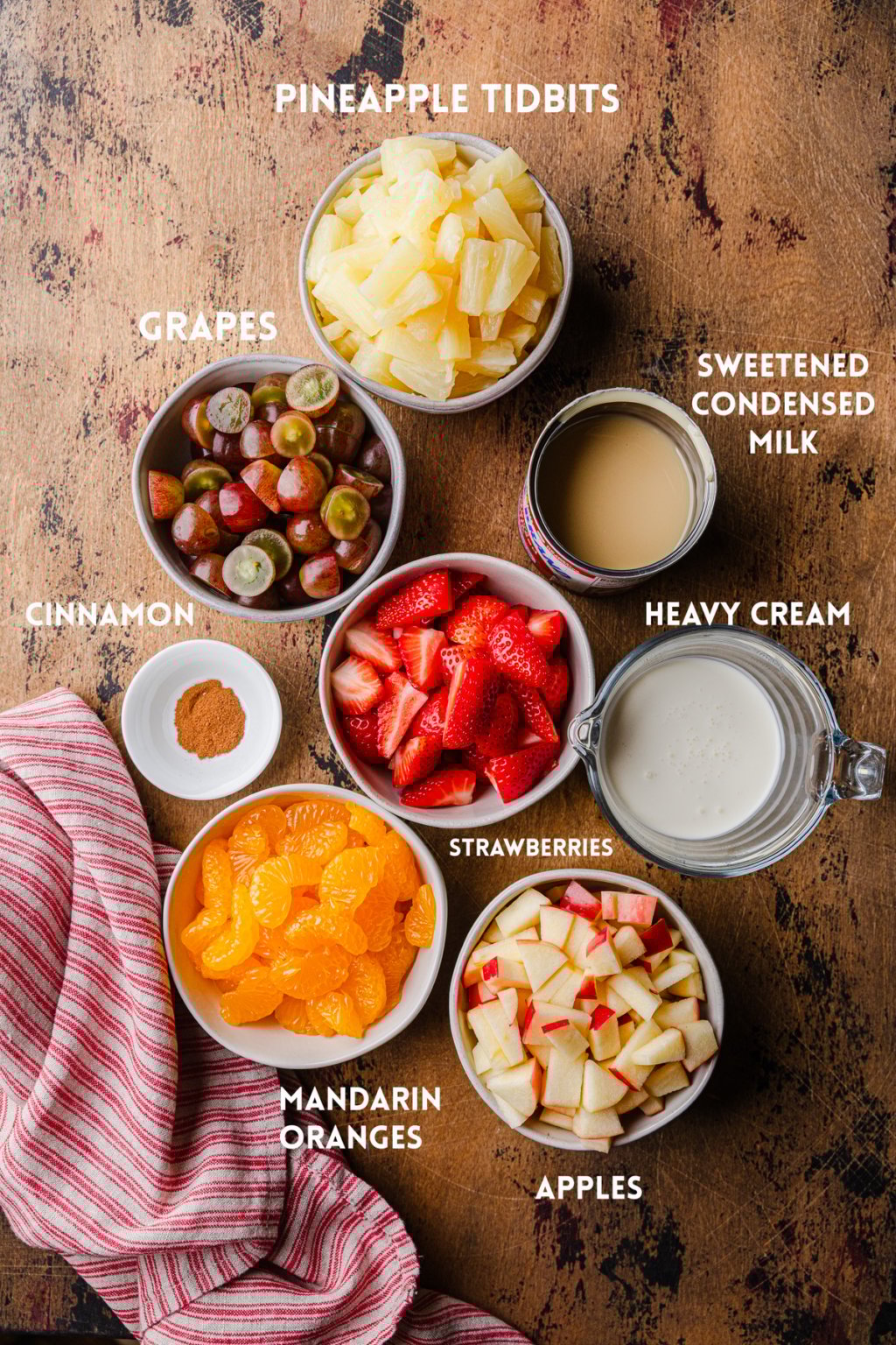 Fruit Salad with Condensed Milk The Travel Palate