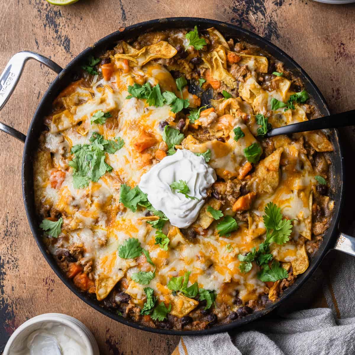Ground Turkey Enchilada Skillet Meal The Travel Palate