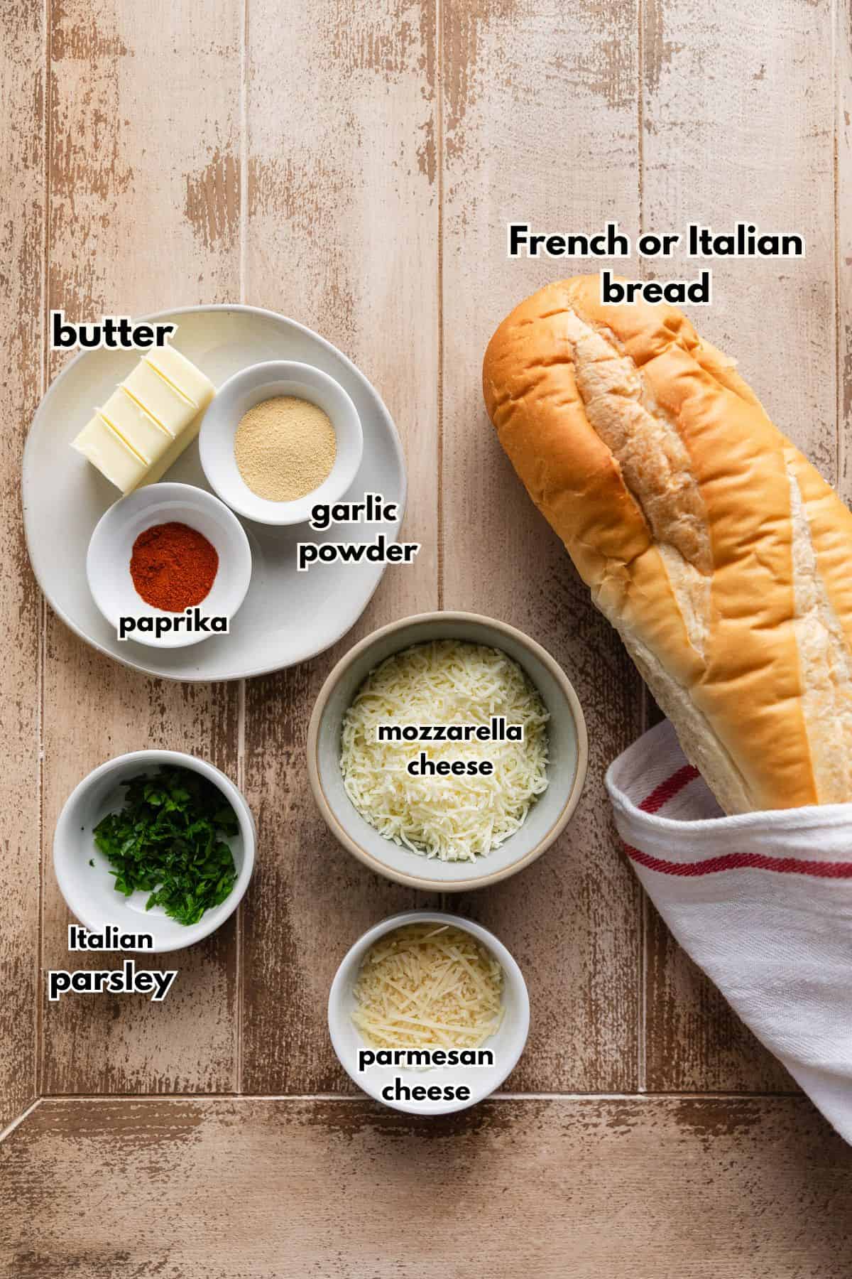 Ingredients to make the recipe.