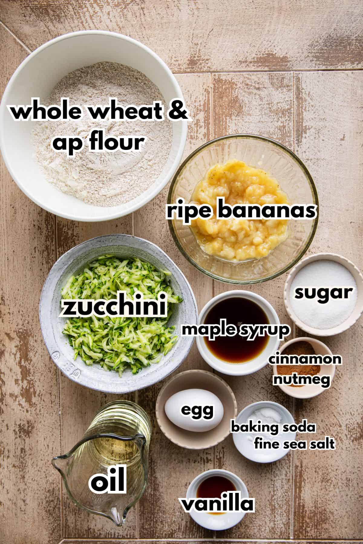 Ingredients to make the recipe.