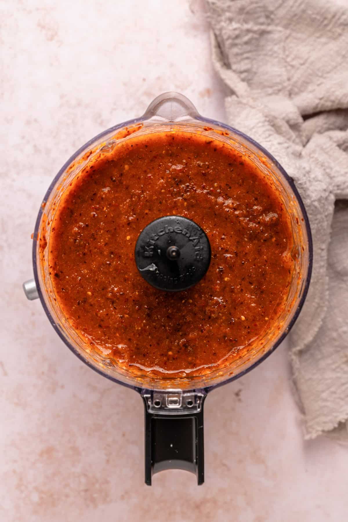 The ranchero sauce completed.