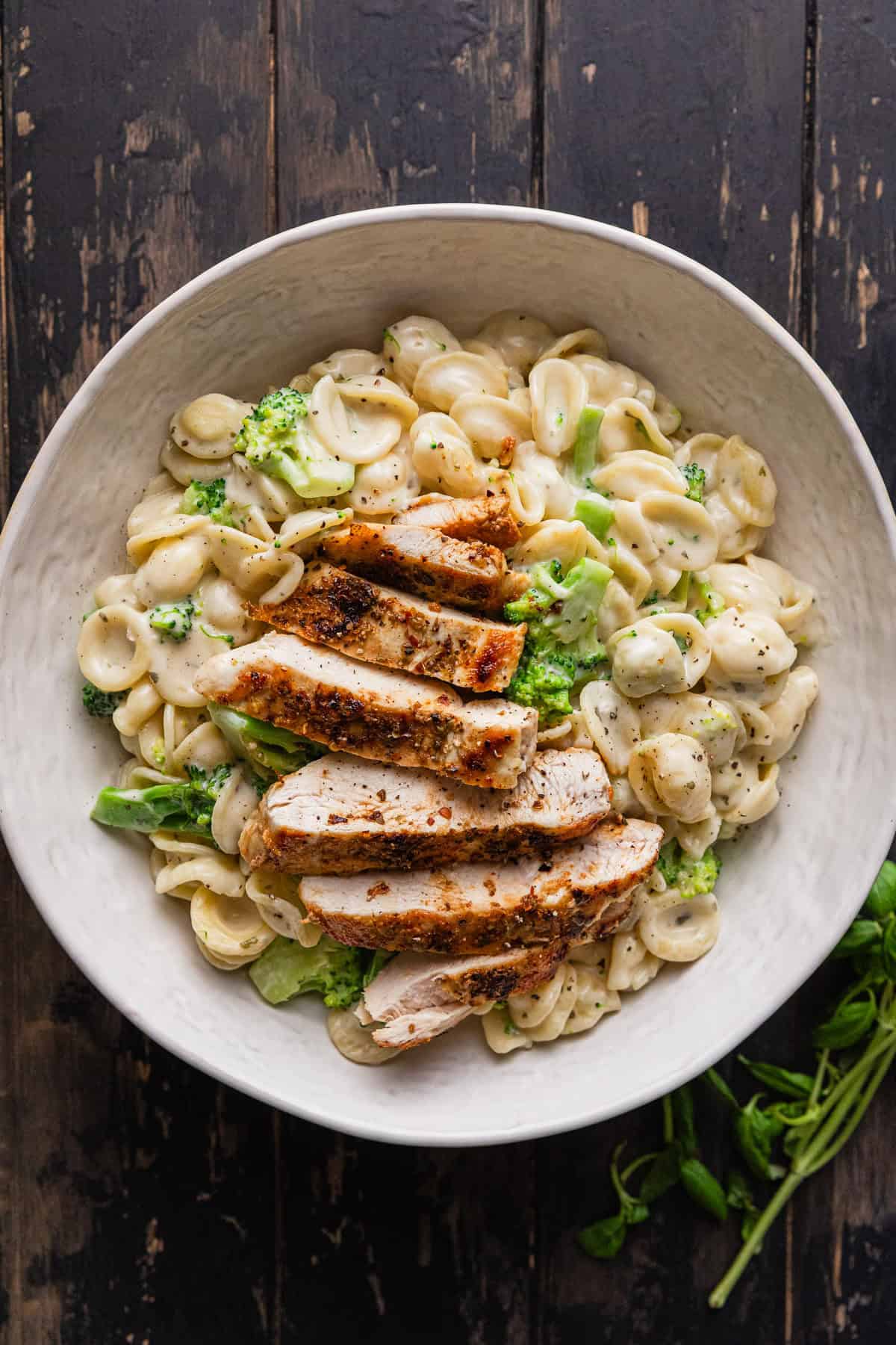 The completed recipe in a bowl.