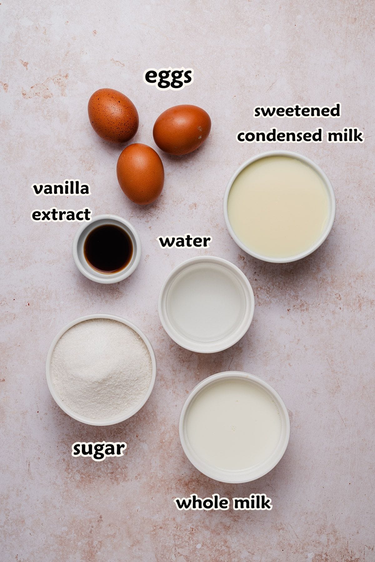 Ingredients to make the recipe.