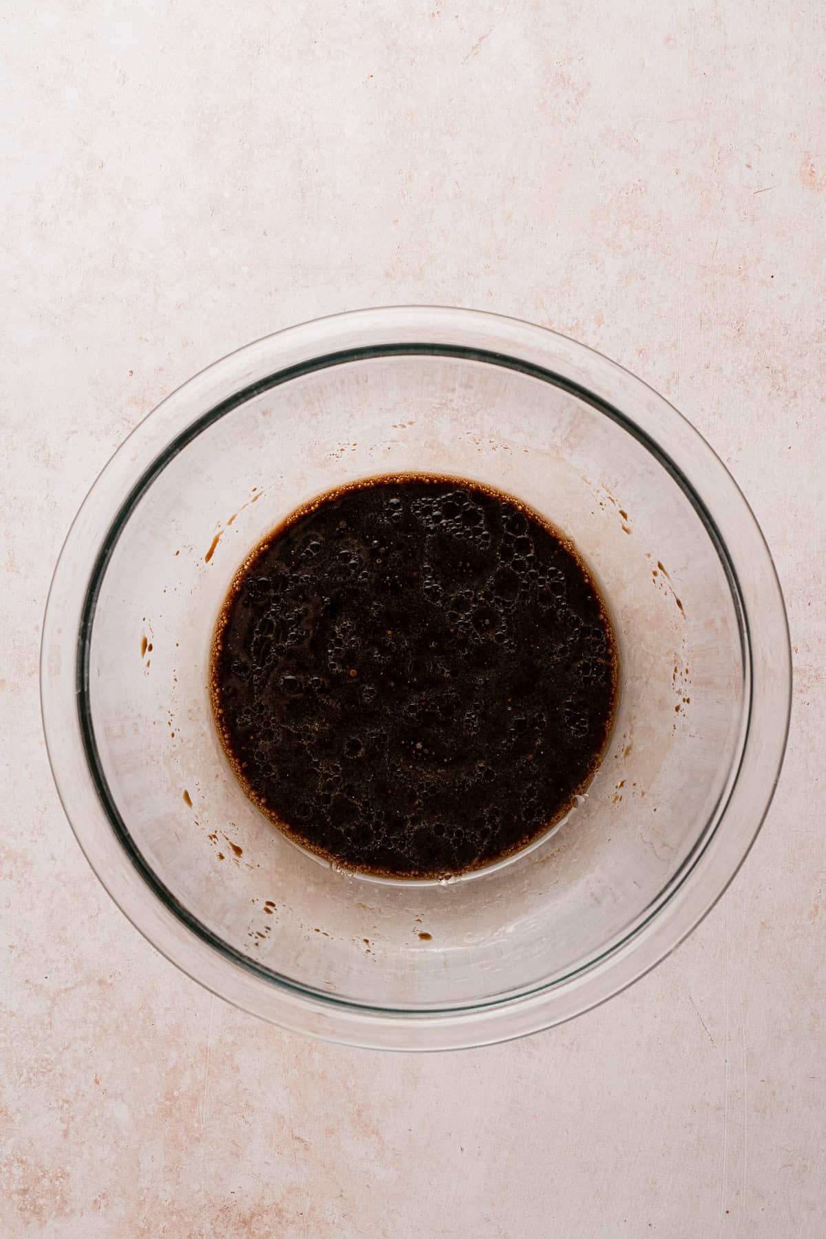 Stir fry sauce in a mixing bowl.