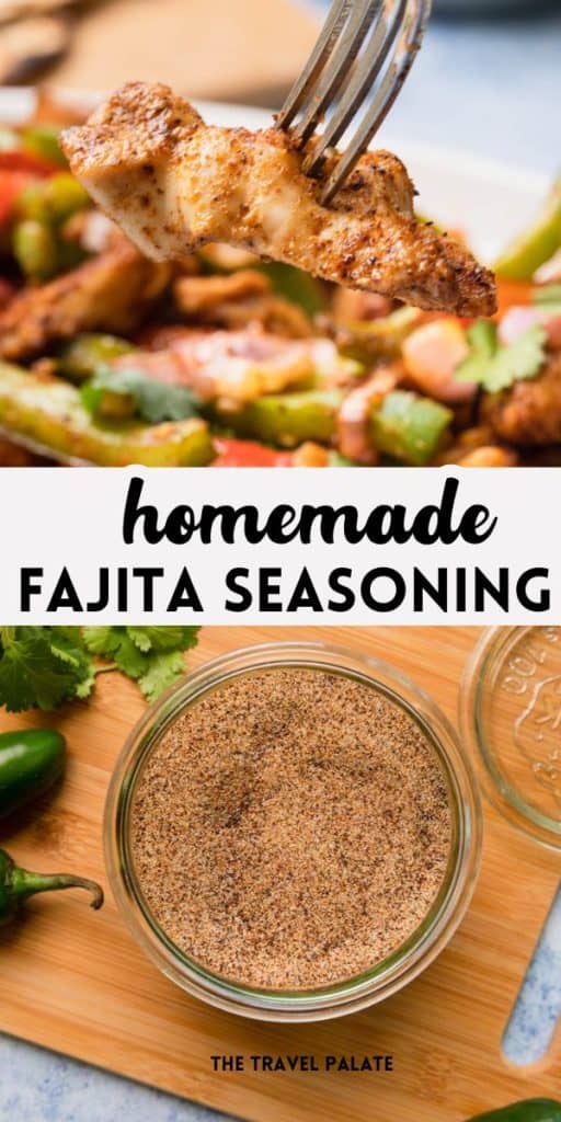 fajita seasoning pin image