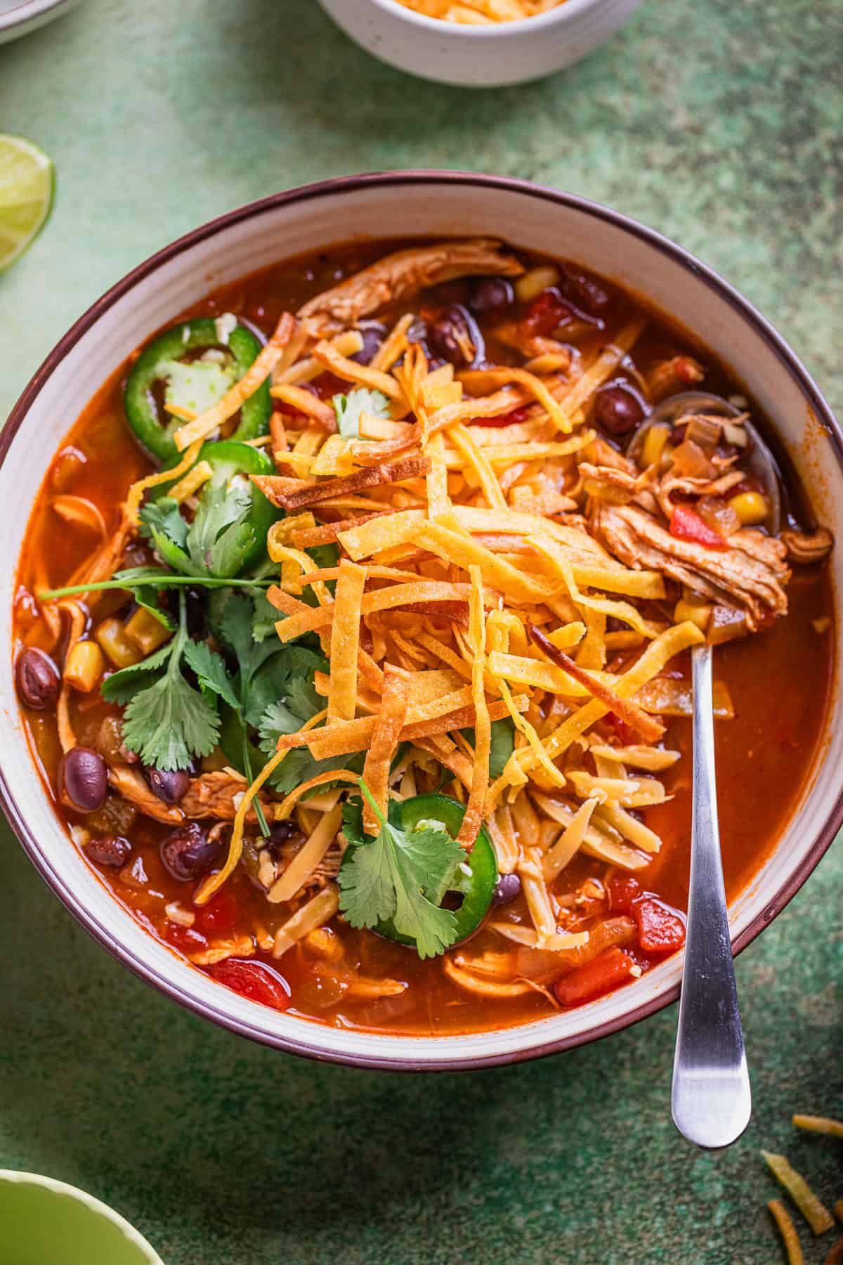 The completed recipe.