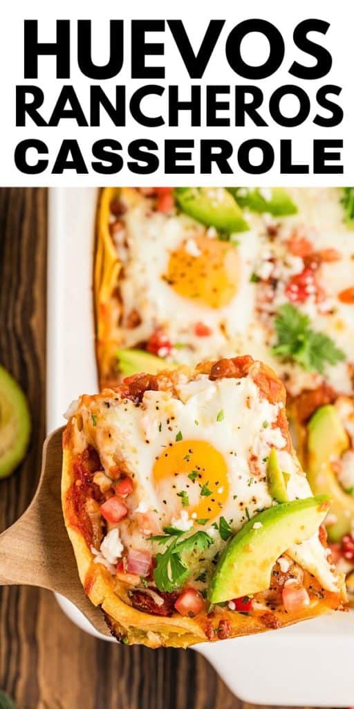 Pinterest image with text overlay of recipe name.